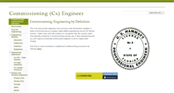 Desktop Screenshot of cxengineer.com